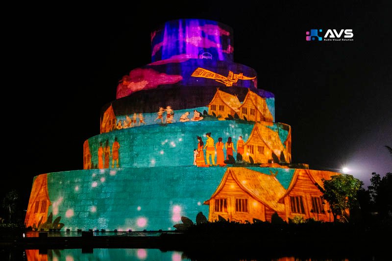 3D Mapping góp phần vào sự thành công, hoành tráng của sự kiện