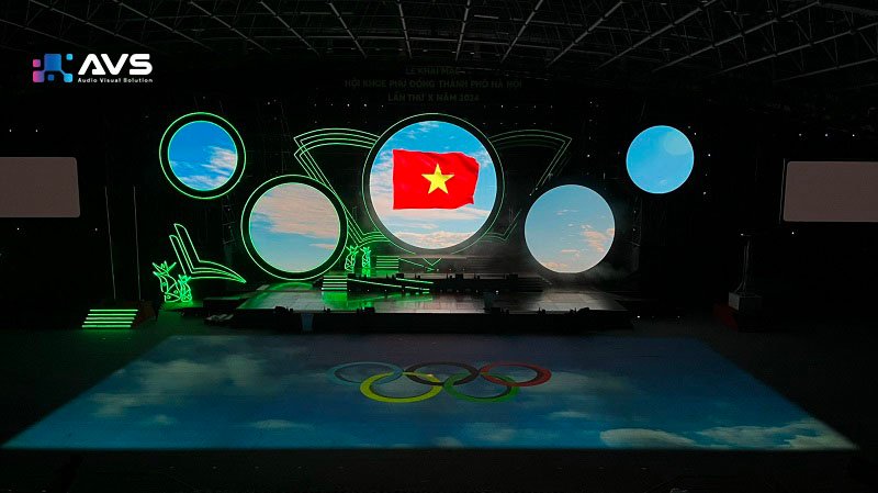 Giải trí, ca nhạc ứng dụng công nghệ 3D Mapping khá nhiều