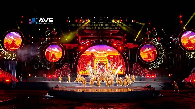 3D Mapping – Kỷ Niệm 1.100 Năm Ngày Sinh Đinh Tiên Hoàng Đế Và Khai Mạc Lễ Hội Hoa Lư 2024