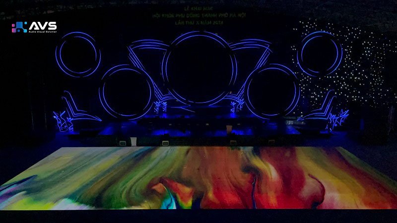 3D Mapping tại Khai mạc Hội khỏe Phù Đổng Hà Nội lần thứ X 2024