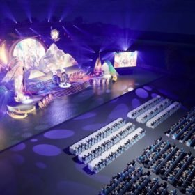 3D Mapping giải trí trong các chương trình biểu diễn nghệ thuật